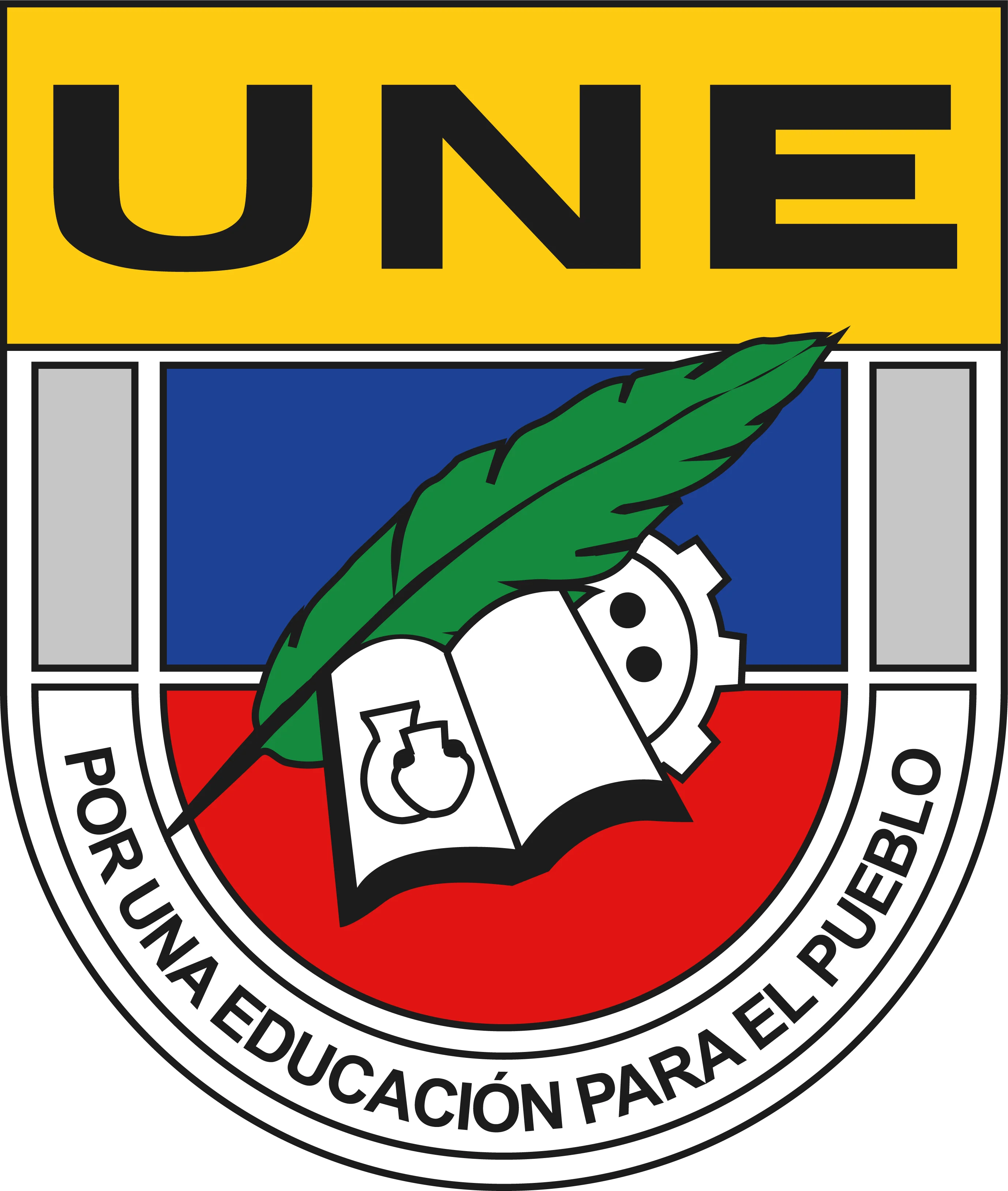Sello de la Unión Nacional de Educadores